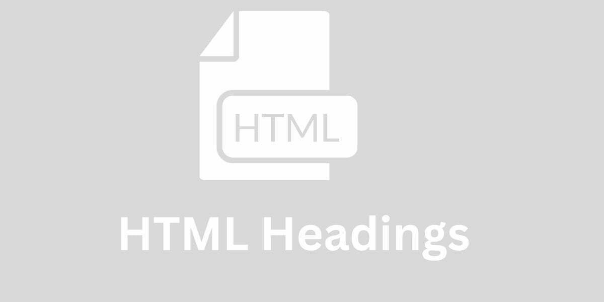 HTML Headings